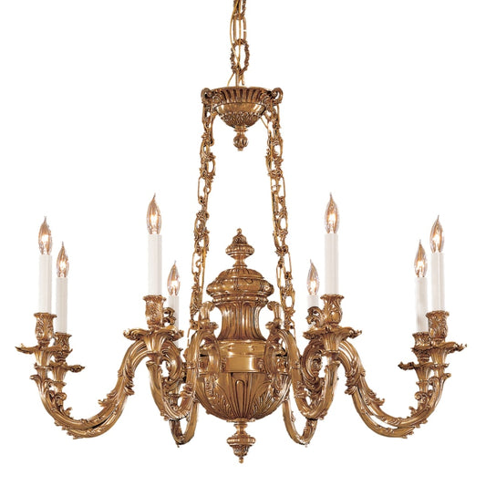 Metropolitan 7 Light 1 Tier Candle Style Chandelier from the Metropolitan Collection