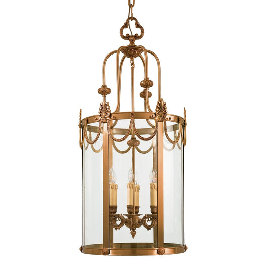 Metropolitan 6 Light 41" Height Lantern Pendant from the Metropolitan Collection