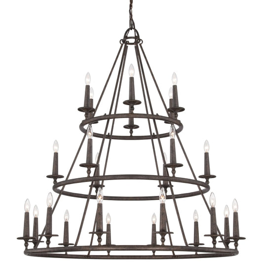 Quoizel Voyager 24 Light 48" Wide Chandelier
