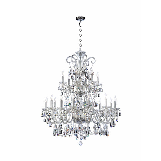 Quorum International Bohemian Katerina 18 Light 2 Tier Chandelier
