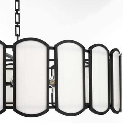 Quorum International Veleta 8 Light 38" Wide Multi Light Pendant