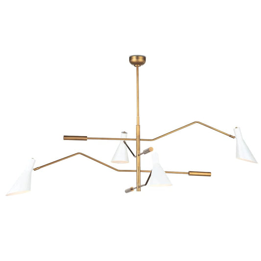 Regina Andrew Spyder 4 Light 60" Wide Linear Chandelier