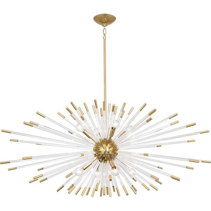 Robert Abbey Andromeda 8 Light 46" Wide Sputnik Chandelier