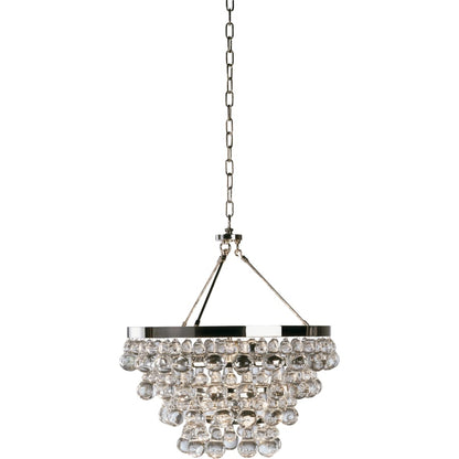 Robert Abbey Bling 4 Light 21" Wide Waterfall Chandelier