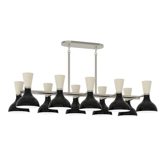 Robert Abbey Clare 10 Light 46" Wide Chandelier