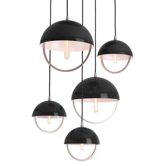 Robert Abbey Mavisten Edition Copernica 5 Light 30" Wide LED Multi Light Pendant