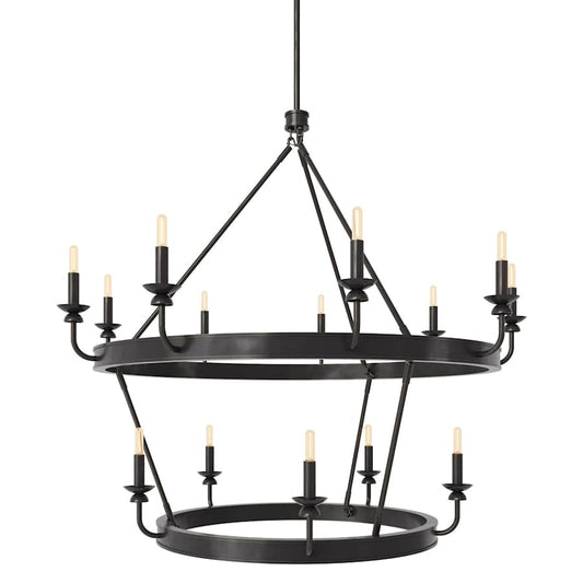 Robert Abbey William 14 Light 49" Wide Chandelier