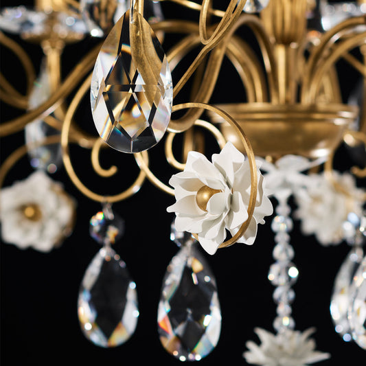 Schonbek Camellia 6-Light Chandelier