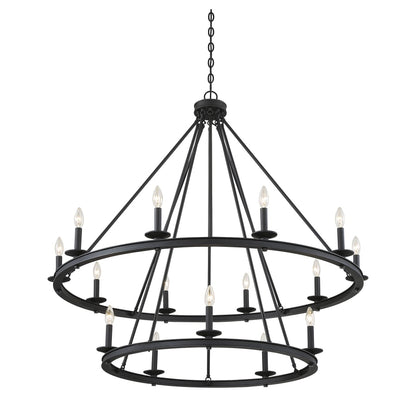 Savoy House Middleton 15 Light 45" Wide Taper Candle Chandelier