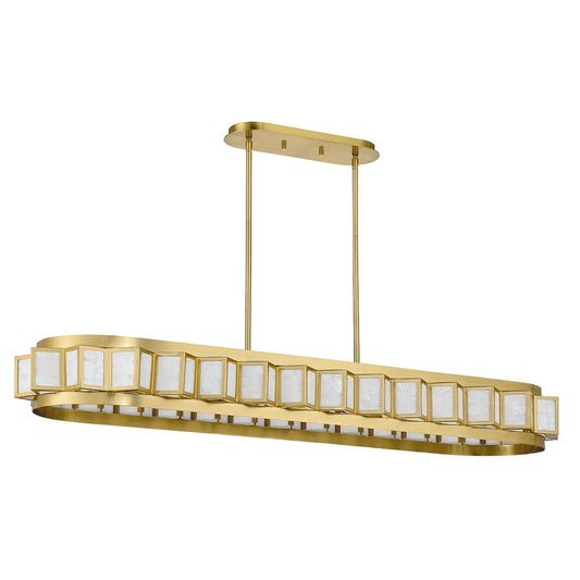 Savoy House Gideon 8 Light 48" Wide Linear Chandelier