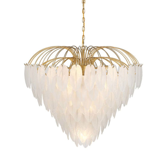 Savoy House Boa 15 Light 34" Wide Waterfall Chandelier