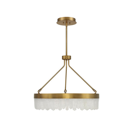 Savoy House Landon 27" Wide LED Crystal Ring Chandelier