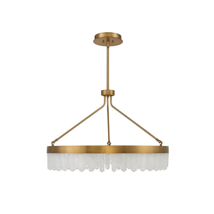 Savoy House Landon 34" Wide LED Crystal Ring Chandelier