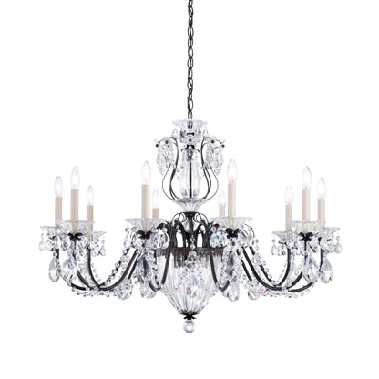 Schonbek Bagatelle 13 Light 35" Wide Crystal Chandelier with Clear Swarovski Heritage Crystals