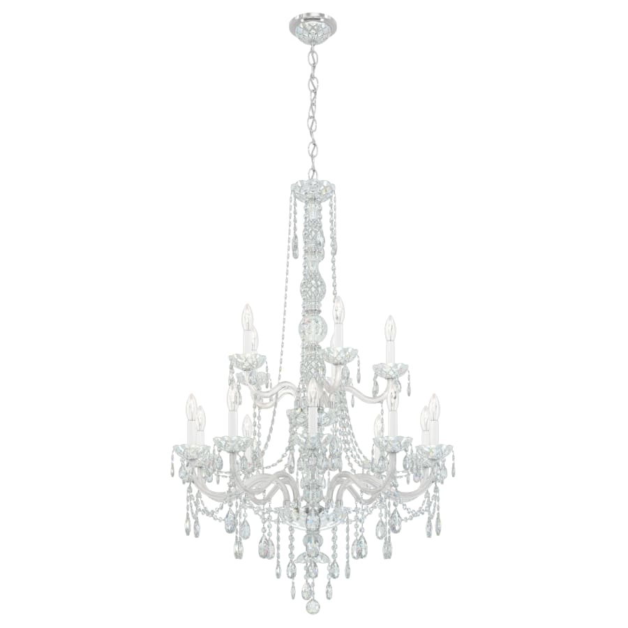 Schonbek Arlington 15 Light 32" Wide Crystal Chandelier with Heritage Crystals