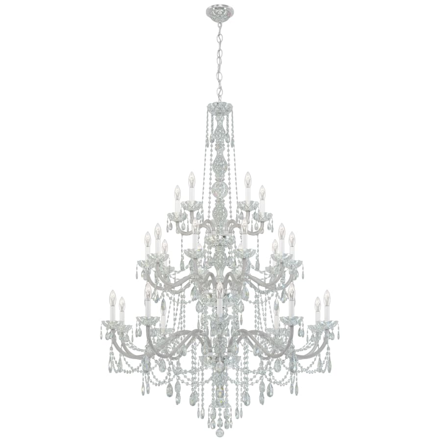 Schonbek Arlington 25 Light 44-1/2" Wide Crystal Chandelier with Heritage Crystals
