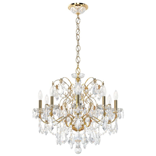 Schonbek Century 9 Light 26" Wide Crystal Chandelier