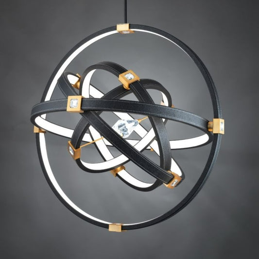 Schonbek Beyond Atomic 37" Wide LED Crystal Pendant