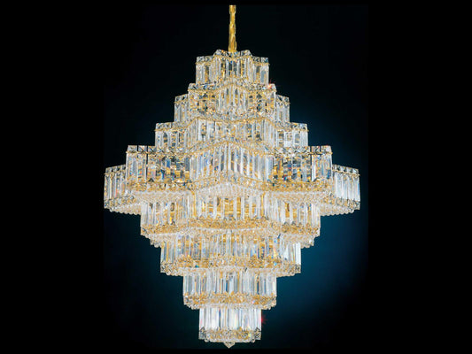 Schonbek 45-Light Equinoxe Chandelier Grand Scale Crystal Lighting