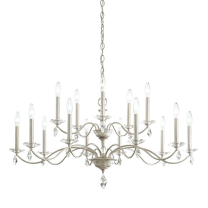 Schonbek Modique 15 Light 39-1/2" Wide Crystal Chandelier with Heritage Crystals