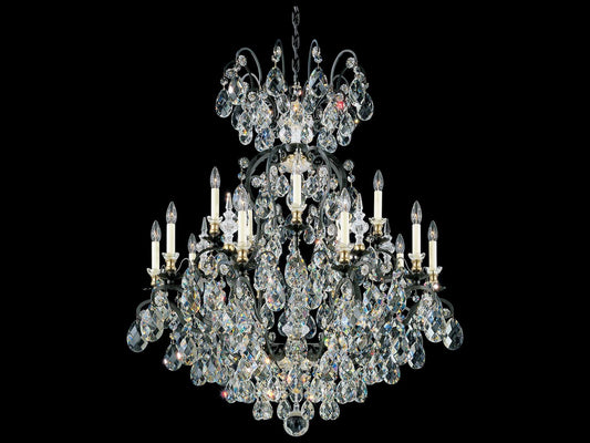 Schonbek Renaissance 16-Light Crystal Candelabra Chandelier