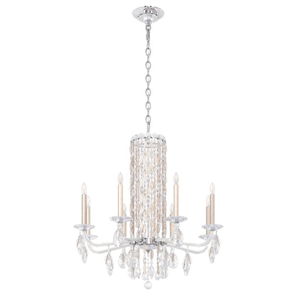 Schonbek Sarella 8 Light 30" Wide Crystal Chandelier with Heritage Crystals