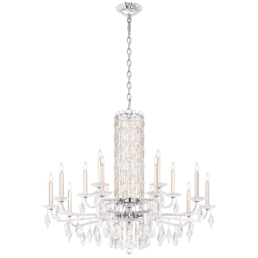 Schonbek Sarella 15 Light 41" Wide Crystal Chandelier with Heritage Crystals