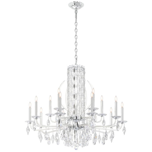 Schonbek Sarella 15 Light 41" Wide Crystal Chandelier with Heritage Crystals