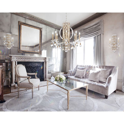 Schonbek Sarella 15 Light 41" Wide Crystal Chandelier with Heritage Crystals