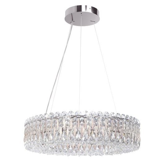 Schonbek Sarella 12 Light 24" Wide Crystal Pendant with Heritage Crystals