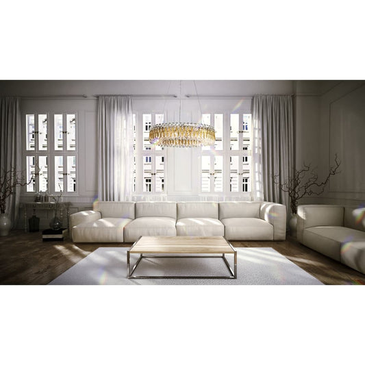 Schonbek Sarella 12 Light 24" Wide Crystal Pendant with Swarovski Crystals