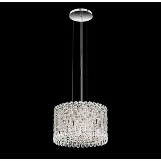 Schonbek Sarella 4 Light 16" Wide Crystal Pendant with Heritage Crystals