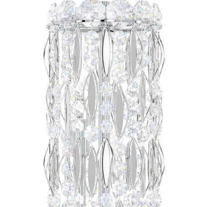 Schonbek Sarella 12 Light 24" Wide Flush Mount Drum Ceiling Fixture with Heritage Crystals