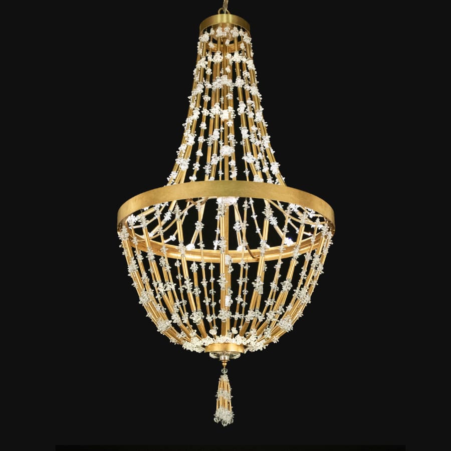 Schonbek Bali 26" Wide LED Crystal Empire Chandelier