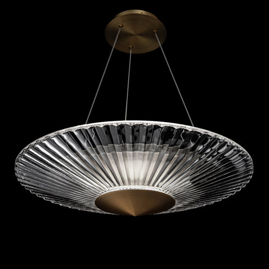 Schonbek Origami 24" Wide LED Crystal Pendant