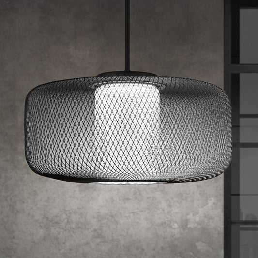 Schonbek Kodo 32" Wide LED Drum Chandelier