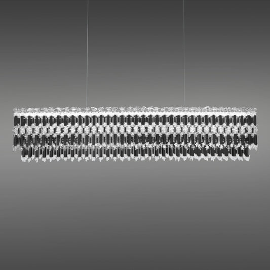 Schonbek Tahitian 48" Wide LED Crystal Linear Chandelier