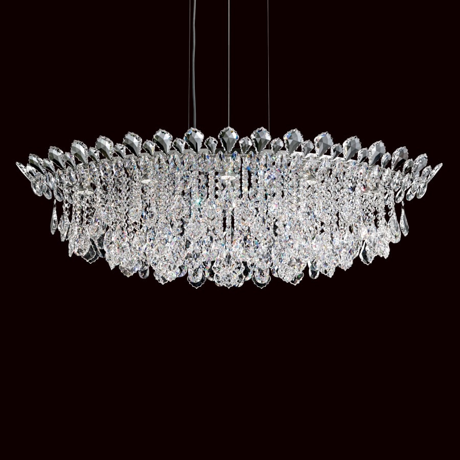 Schonbek Trilliane Strands 8 Light 45" Wide Crystal Chandelier with Clear Swarovski Heritage Crystals