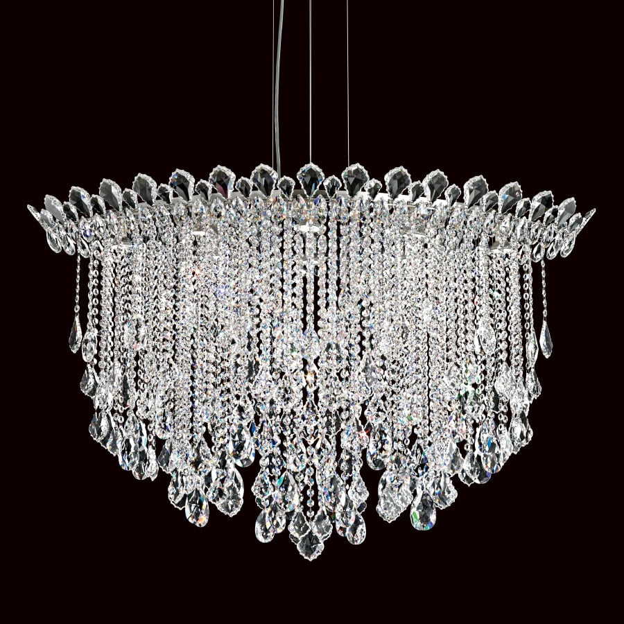 Schonbek Trilliane Strands 8 Light 45" Wide Crystal Chandelier with Clear Swarovski Heritage Crystals