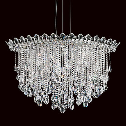 Schonbek Trilliane Strands 8 Light 45" Wide Crystal Chandelier with Clear Swarovski Heritage Crystals