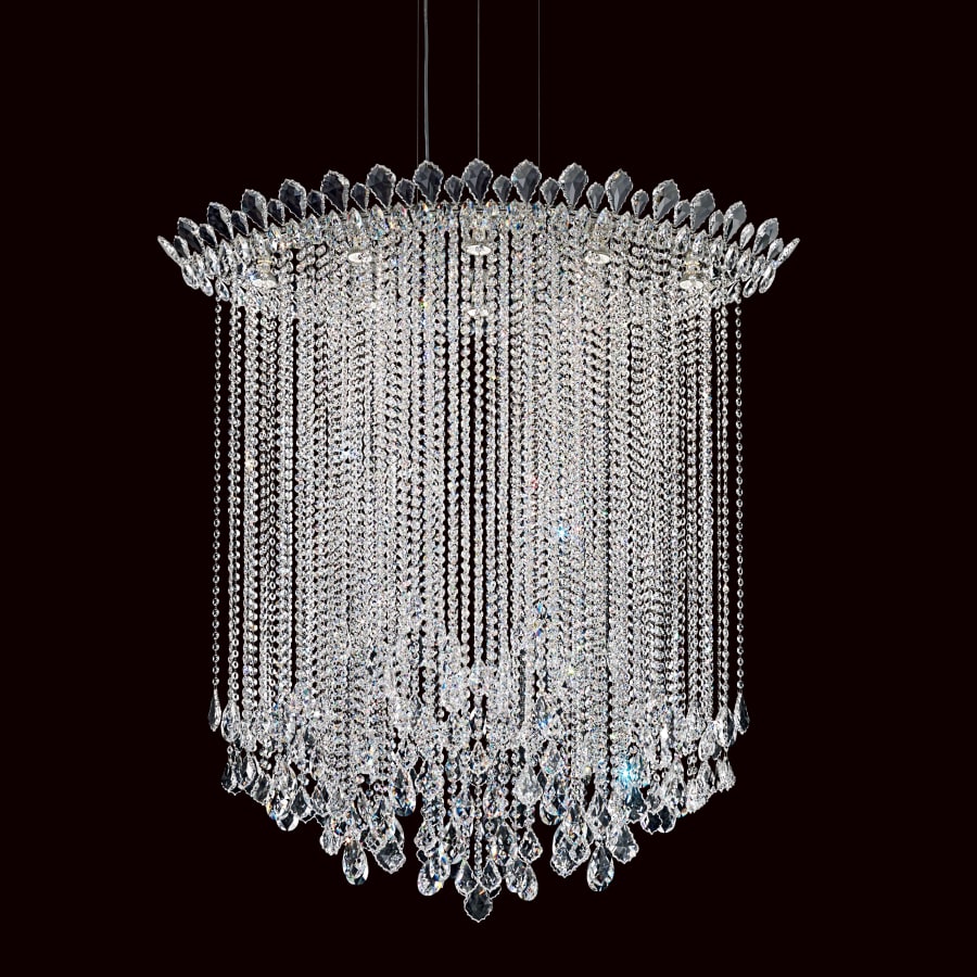Schonbek Trilliane Strands 8 Light 45" Wide Crystal Pendant with Heritage Crystals