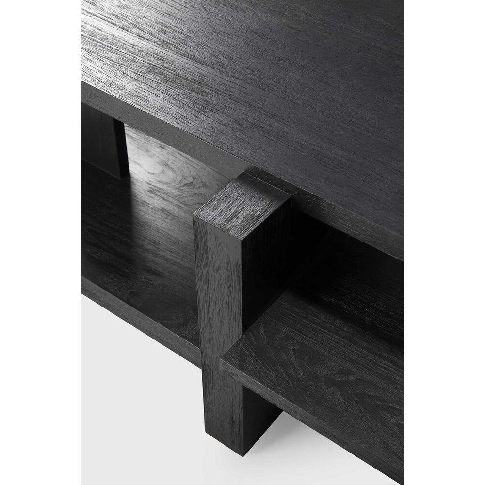 Teak Abstract Coffee Table