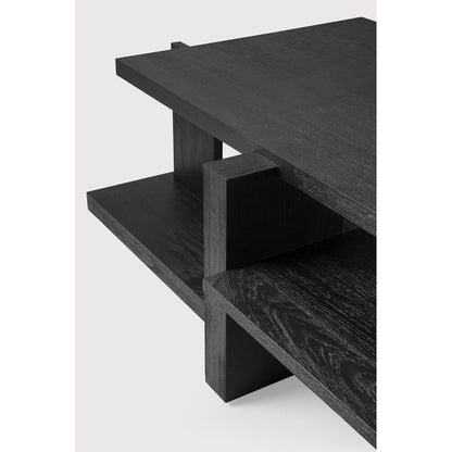 Teak Abstract Coffee Table
