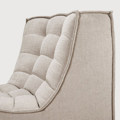 N701 45° Round Corner Sofa - Beige