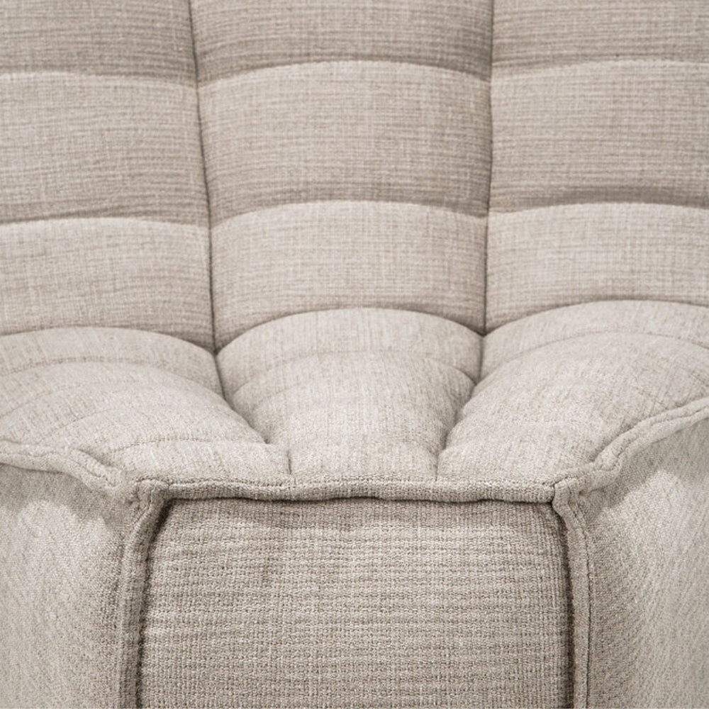 N701 45° Round Corner Sofa - Beige