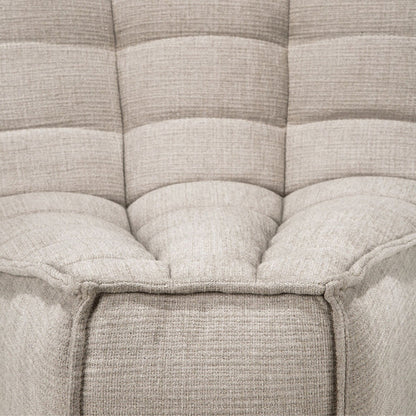 N701 45° Round Corner Sofa - Beige
