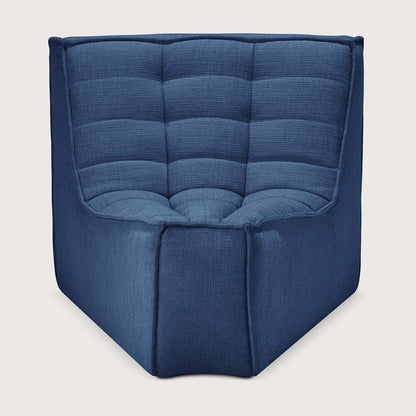 N701 45° Round Corner Sofa - Blue