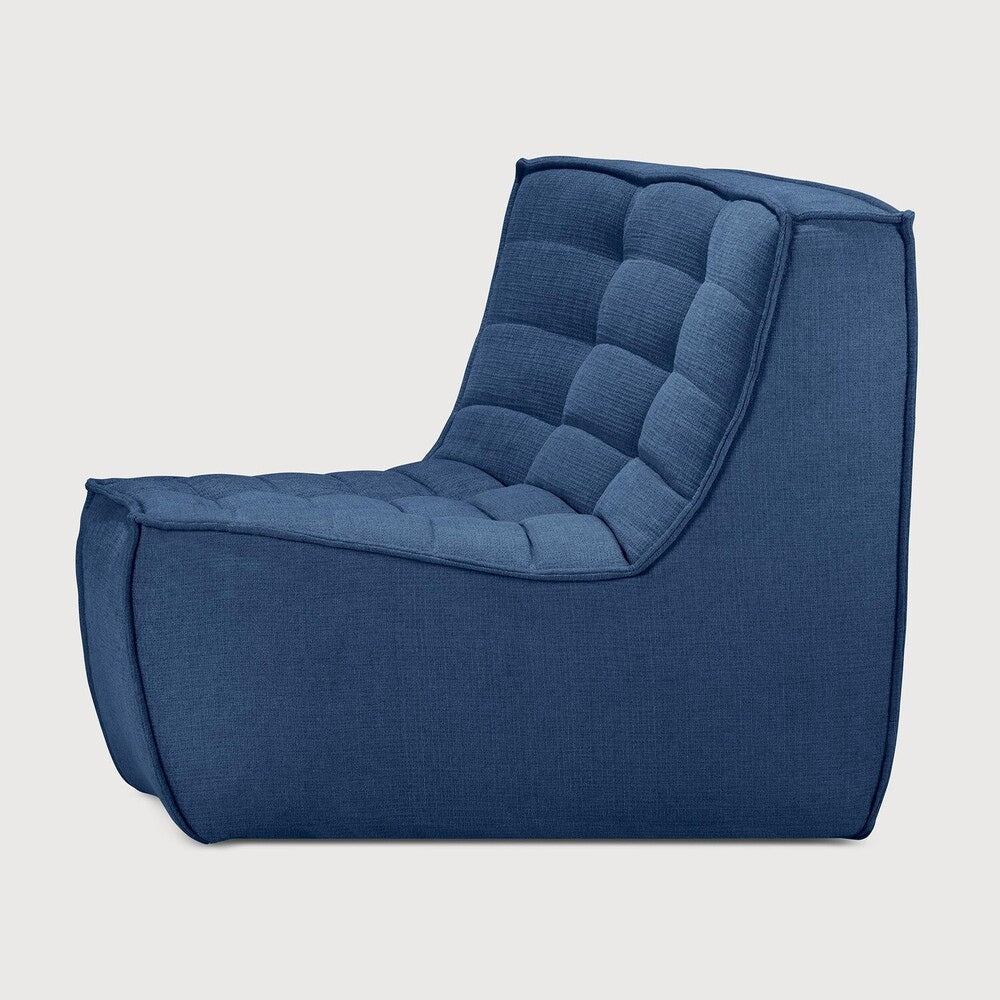 N701 45° Round Corner Sofa - Blue