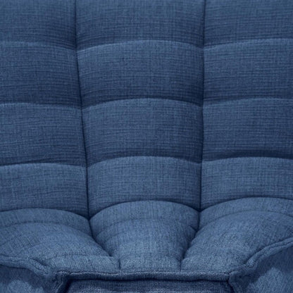 N701 45° Round Corner Sofa - Blue