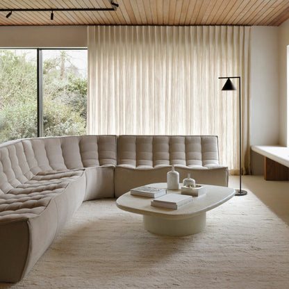 N701 3 Seater Sofa - Ecru